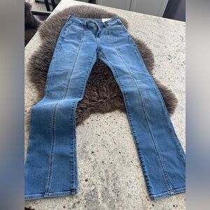 American Eagle Outfitters Straight Leg Blue Jeans